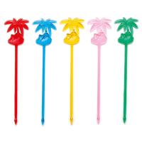 Мешалка «Пальма»[50шт];пластик;,L=20см;разноцветн.