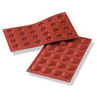 Форма для выпечки «Полусфера» [24 ячейки];силикон;D=30,H=15мм