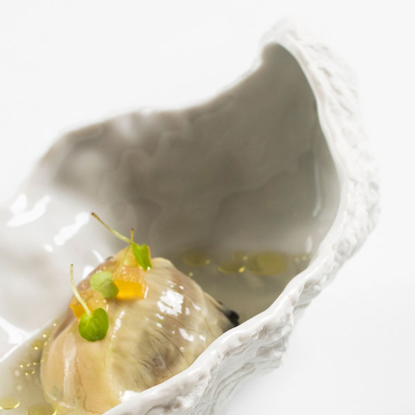 Блюдо для подачи «Медитер» для презентаций;фарфор;,H=53,L=160,B=88мм;белый,матовый