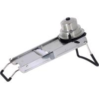 Мандолина «Ультра»;сталь,пластик;,H=45,L=385,B=125мм;металлич.,черный