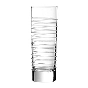 Хайбол (стакан) «Блэк лайт»;стекло,силикон;220мл;D=5,H=15см;прозр.