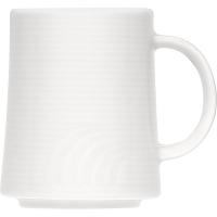 Кружка «Карат»;фарфор;280мл;D=80,H=80,L=290,B=205мм;белый