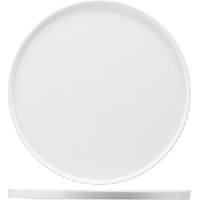 Блюдо для пиццы «Кунстверк»;фарфор;D=400,H=25мм;белый