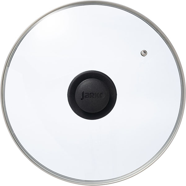 Крышка;стекло,пластик;D=28см;прозр.,черный