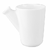 Молочник «Максим»;фарфор;150мл;D=68,H=90,L=100,B=100мм;белый