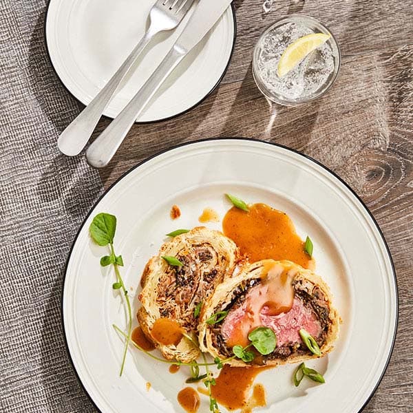 Тарелка «Бид Блэк Бэнд»;фарфор;D=20см;белый,черный