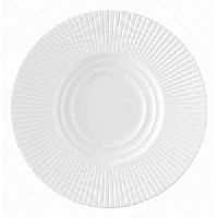 Блюдце «Жансан»;фарфор;D=158,H=17мм;белый