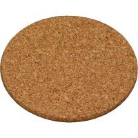 Подставка под горячее;пробка натур.;D=17,H=1см;св.корич.