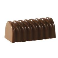 Форма для конфет на 25шт «Твист» (3,95*1,9см);поликарбонат;,L=27,5,B=17,5см