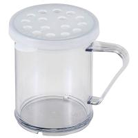 Емкость для приправ с отверстиями;поликарбонат;300мл;D=80,H=95мм;прозр.,белый