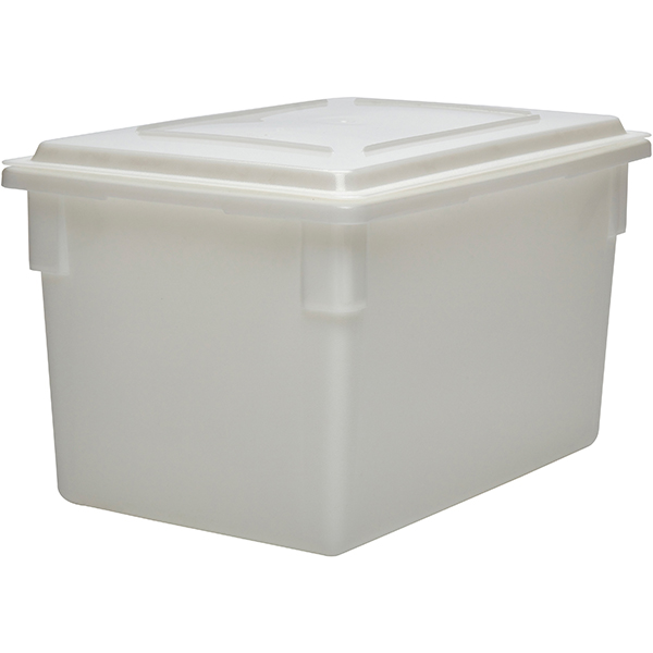 Контейнер для продуктов;полиэтилен;83л;,H=38,L=66,B=46см;белый