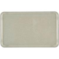 Поднос прямоугольный;стеклопласт.;,L=53,B=32см;свет.-сер.