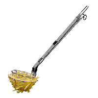 Решетка д/жарки картофел. гнезд комплект 2шт.;сталь нерж.;D=100/70,H=70,L=440,B=95мм;металлич.