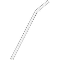 Трубочка изогнутая;стекло;D=1,L=23см