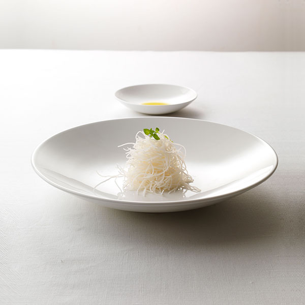 Салатник «Монако Вайт»;фарфор;D=28,H=5см;белый