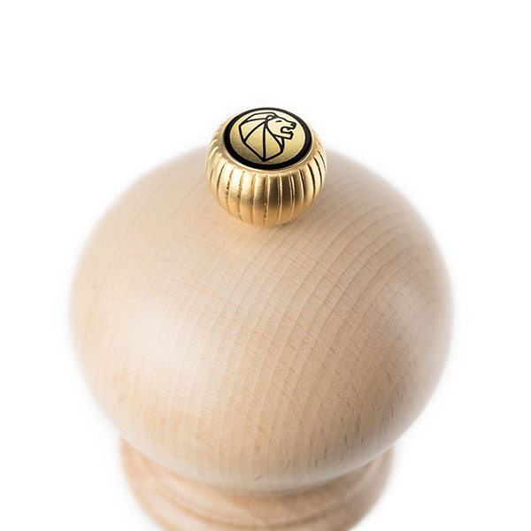 Мельница для перца «Париж Ю Селект»;бук,сталь нерж.;D=59,H=120мм;св. дерево,золотой