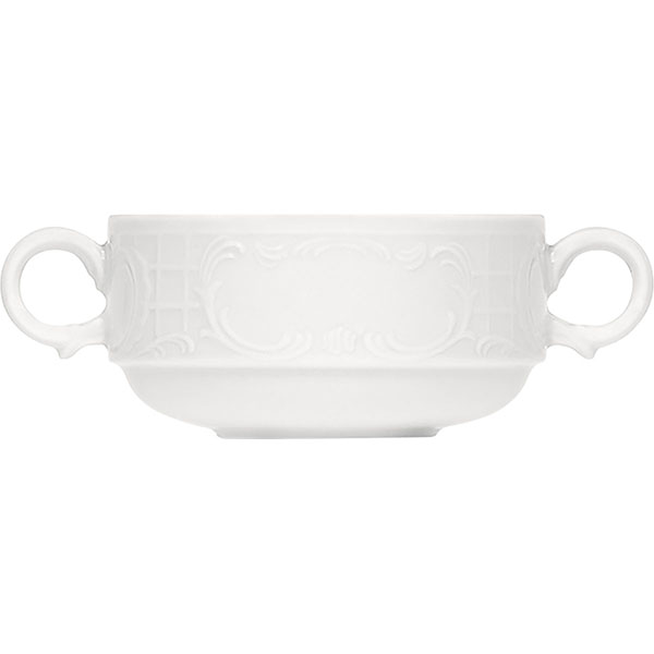 Чашка бульонная «Моцарт»;фарфор;260мл;,H=52мм;белый