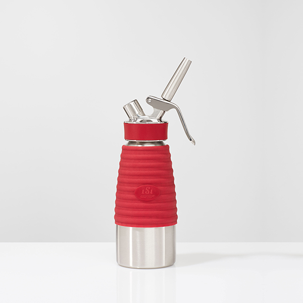 Чехол термостойкий д/сифона 0.5л «Гурмэ»;резина;красный