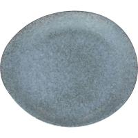 Блюдо «Органика» круглое;керамика;D=32см;серый