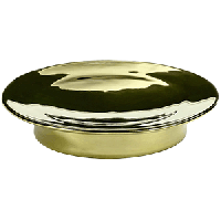 Тарелка «Сан Пеллегрино» для хлеба;фарфор;D=14,H=3см;золотой