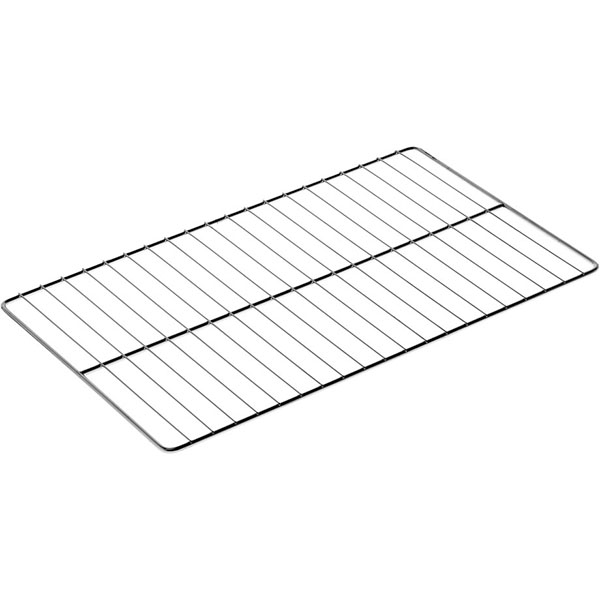 Решетка (нагрузка до 22 кг);сталь нерж.;,L=53,B=32,5см;металлич.