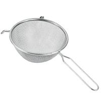 Сито с ручкой;сталь нерж.;D=14,L=30см;стальной