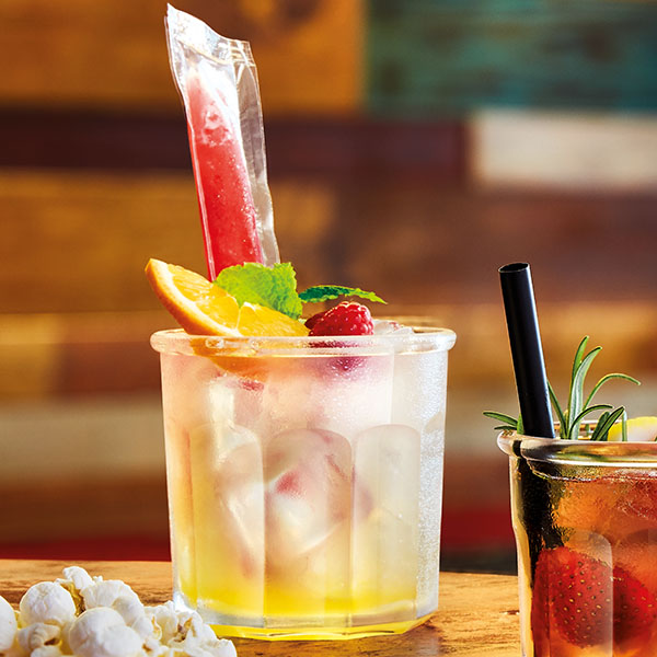 Стакан для подачи «Эскаль»;стекло;420мл;D=97,H=96мм;прозр.