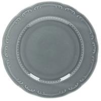 Тарелка «В.Виена Шарм» мелкая;фарфор;D=21,H=2см;серый