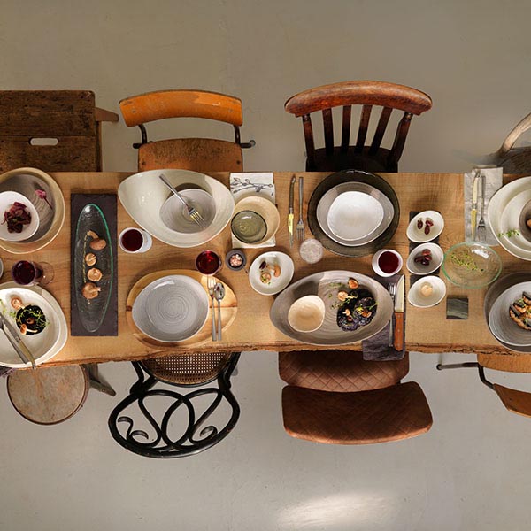 Тарелка «Скейп»;фарфор;D=28,5см;белый