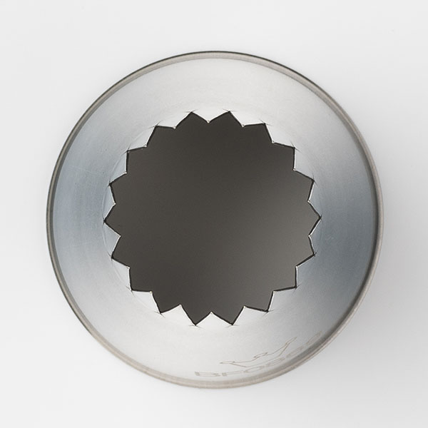 Насадка кондитерская «Открытая звезда»[5шт];сталь нерж.;D=35/20,H=48мм