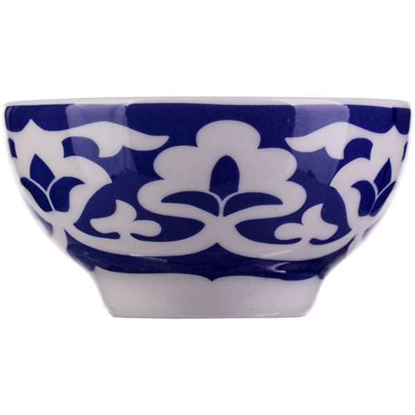 Пиала для чая «Восток»;фарфор;170мл;белый,синий