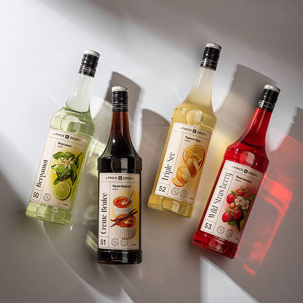 Сироп «Крем Брюле» Pinch&Drop;стекло;1л;D=85,H=330мм