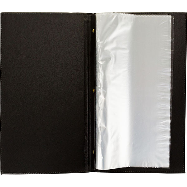 Папка-карта вин;кожа;,L=33,B=19см;черный