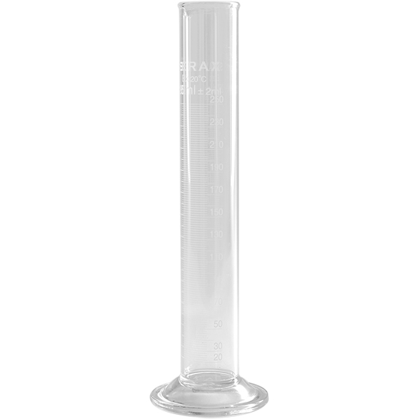 Цилиндр мерный;стекло;250мл;D=4,H=30см;прозр.