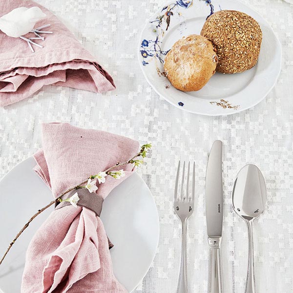 Нож десертный «Перлес»;сталь нерж.;,L=218,B=19мм;серебрист.