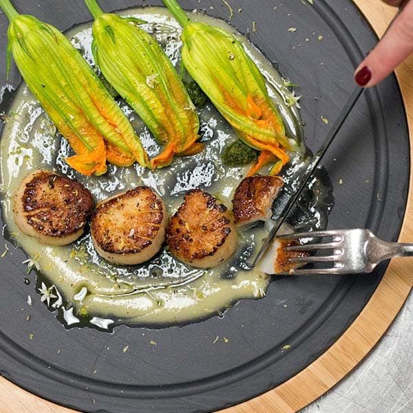 Блюдо для подачи «Базальт»;фарфор;D=30,H=1см;черный