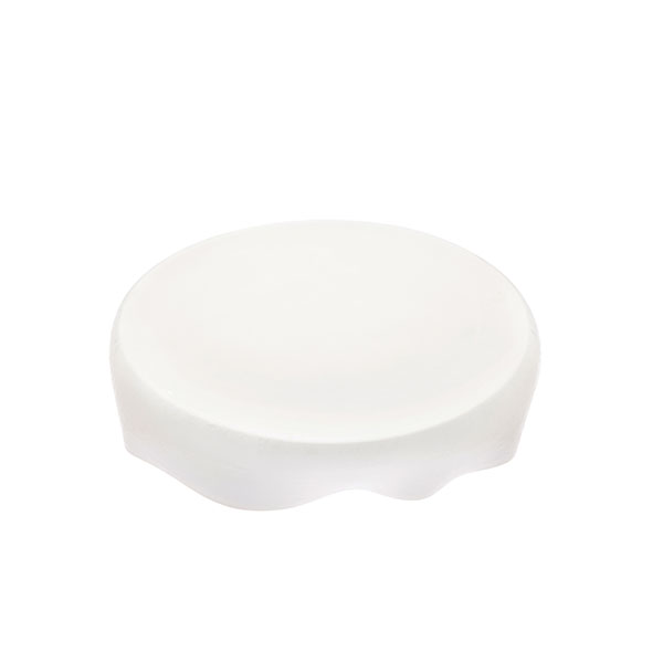 Блюдо с высоким бортом;фарфор;D=22,H=4см;белый