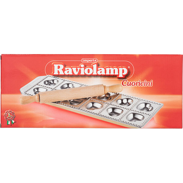 Форма д/равиоли со скалкой 12ячеек;алюмин.