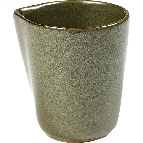 Молочник «Серфис»;керамика;100мл;D=67,H=70мм;зелен.