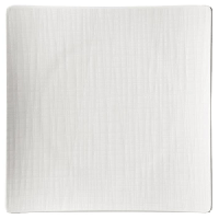 Тарелка квадратная;фарфор;,L=27,B=27см;белый