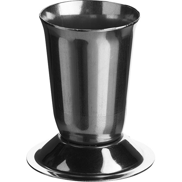 Стакан для зубочисток;сталь нерж.;D=45,H=52мм;металлич.