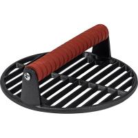 Пресс для гриля «Эмбер Каст»;чугун,дерево;D=19,5см;черный,древесн.