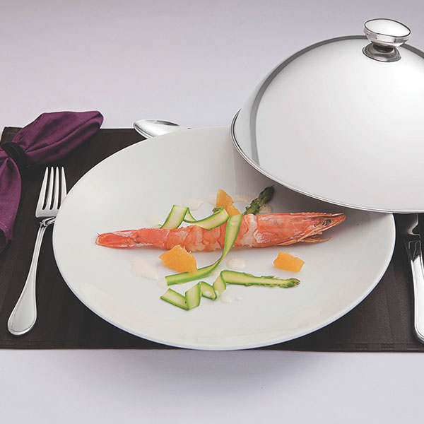 Баранчик;сталь нерж.;D=24,H=12см;металлич.