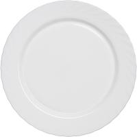 Блюдо «Трианон» круглое;стекло;D=31,H=2см;белый