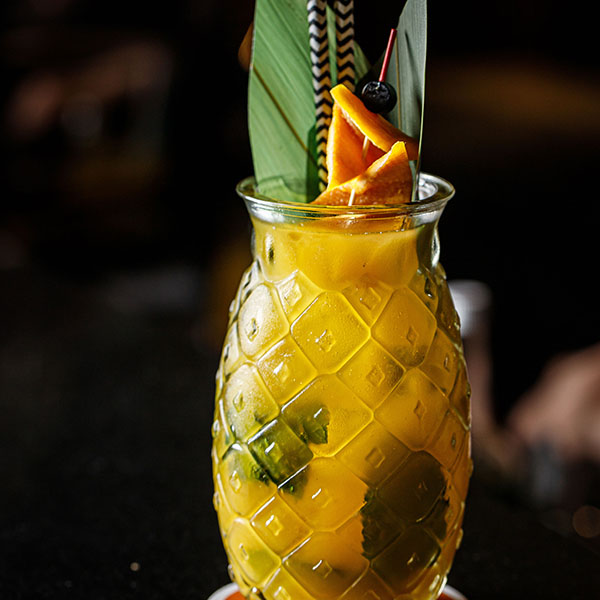 Стакан для коктейлей «Ананас»;стекло;0,7л