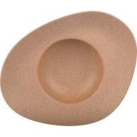Тарелка для пасты «Гэлэкси»;фарфор;350мл;D=290,H=65мм;бежев.