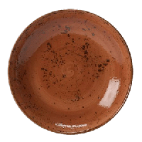 Салатник «Крафт Терракота»;фарфор;120мл;D=125,H=24мм;терракот