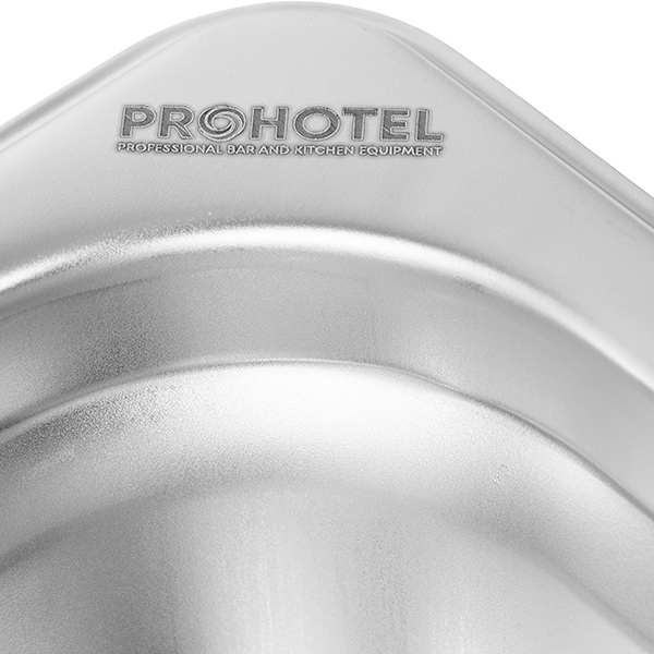 Гастроемкость GN 1/6;сталь нерж.;2,4л;,H=15,L=17,6,B=16,2см;металлич.