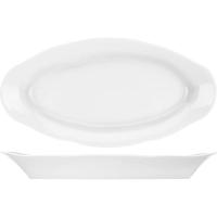 Селедочница «Идиллия»;фарфор;,H=32,L=247,B=128мм;белый