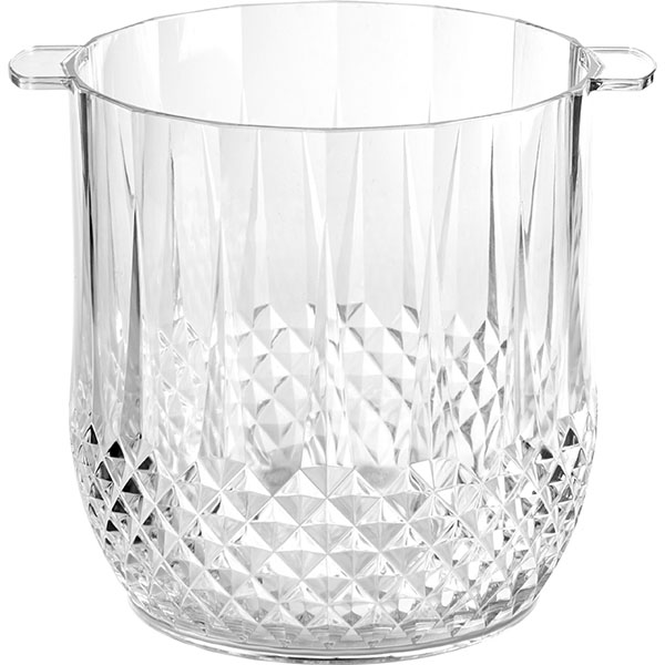 Емкость для льда;пластик;D=19,5,H=21см;прозр.